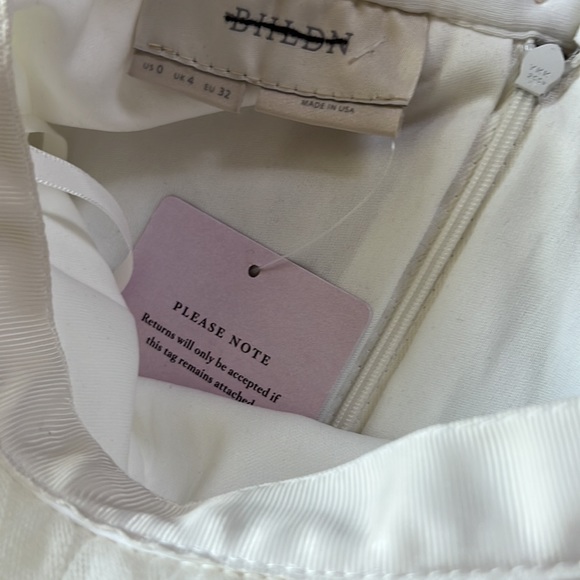 NWT BHLDN Leena Tulle Midi Skirt Ivory Sizes 0, 2, 4, - Picture 10 of 17
